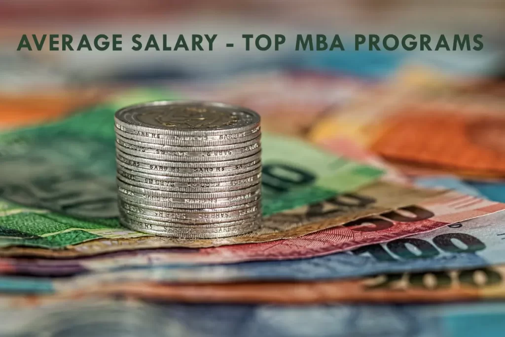 average salary at top mba programs