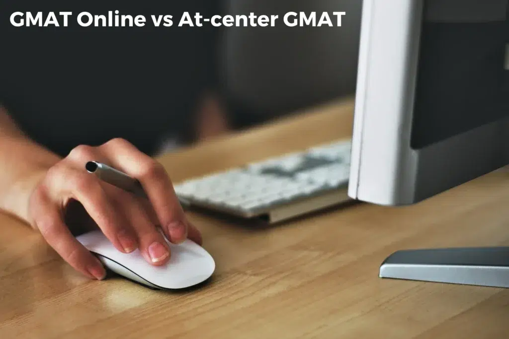 gmat online vs at-center gmat